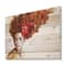 Designart - Portrait of Young Afro American Woman II - Modern Print on Natural Pine Wood